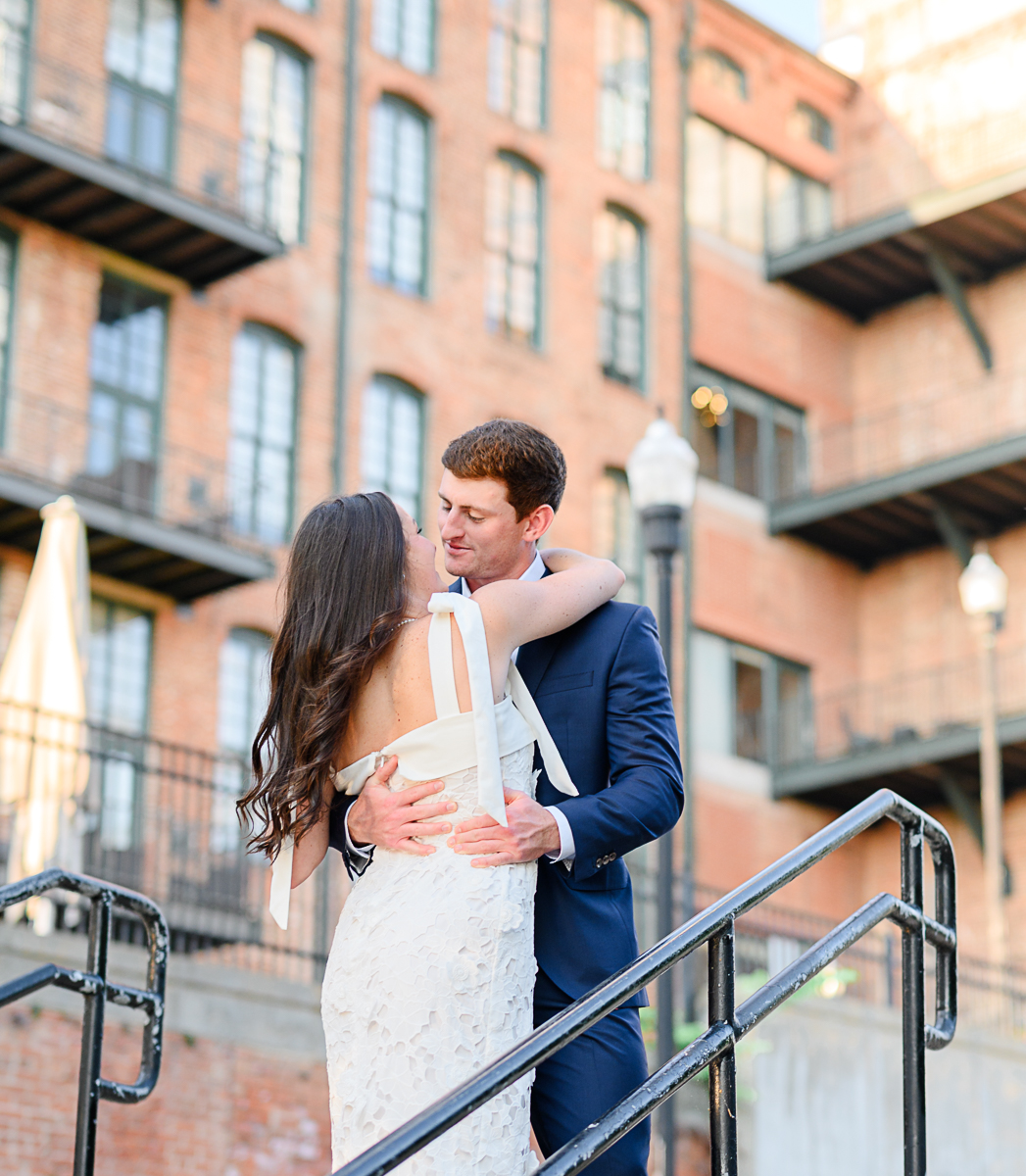 engagement photography of future bride and groom in Columbus Georgia